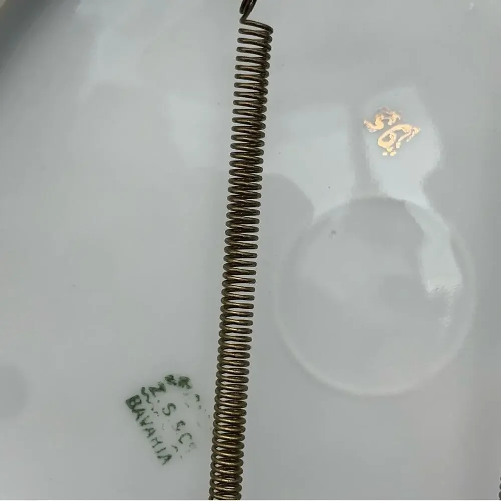 Antique Mignon Z.S. & Co. Bavaria Scalloped Edge